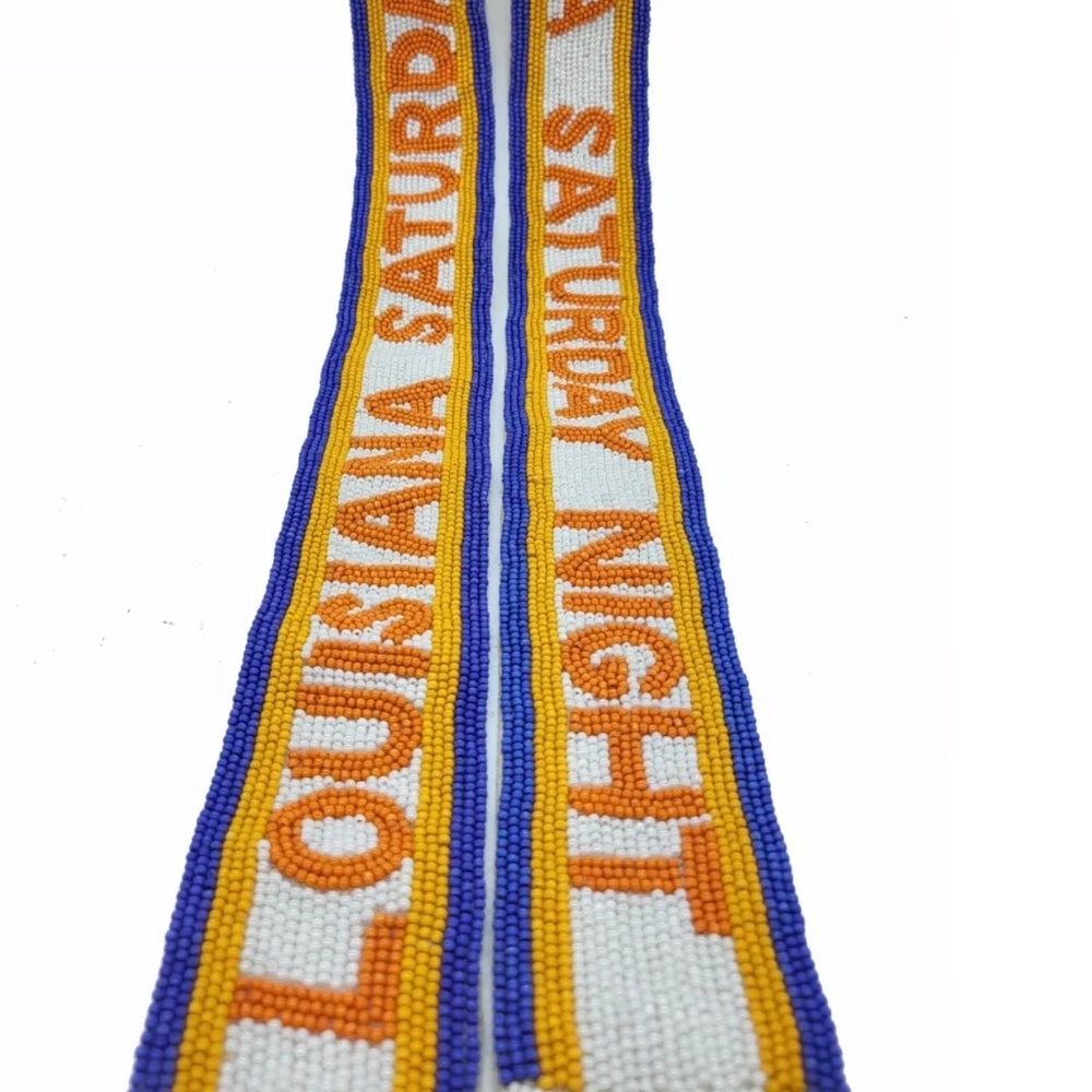 Game Day Beaded Purse Strap